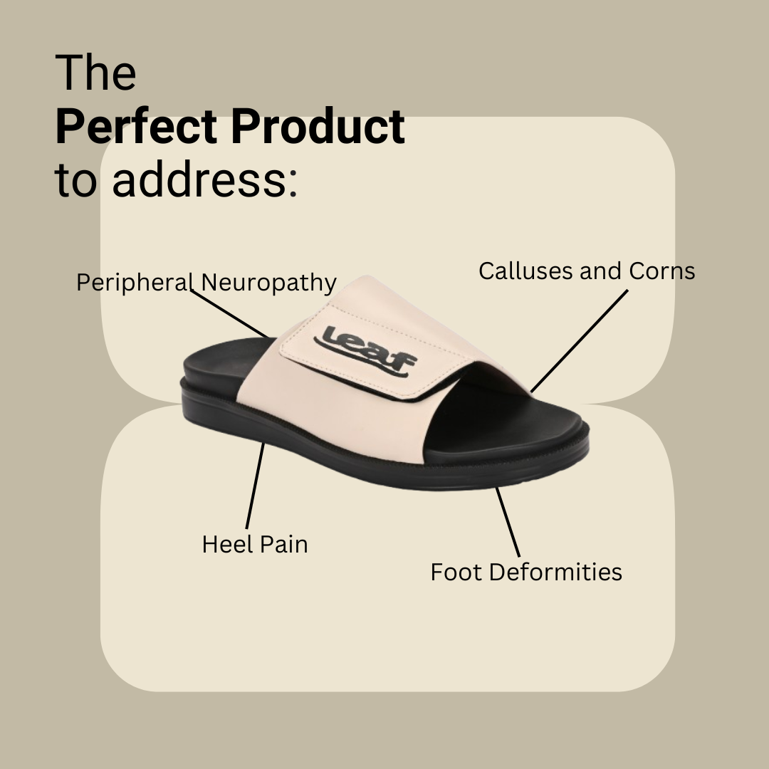 Diabetic Cushion care Slippers | Unisex