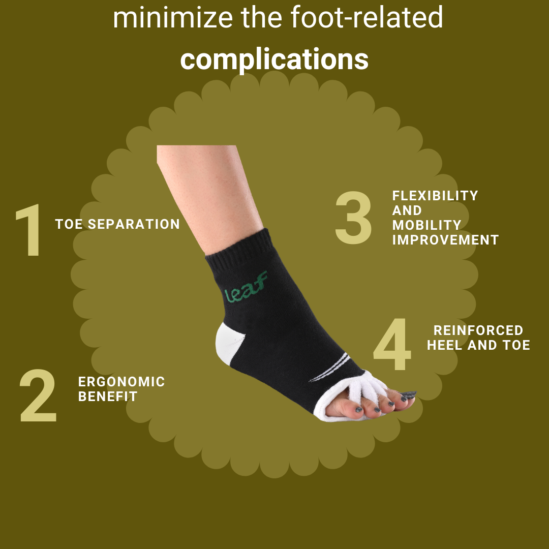 Leaf ortho Foot alignment socks Set of 2 pairs – LEAF ORTHO