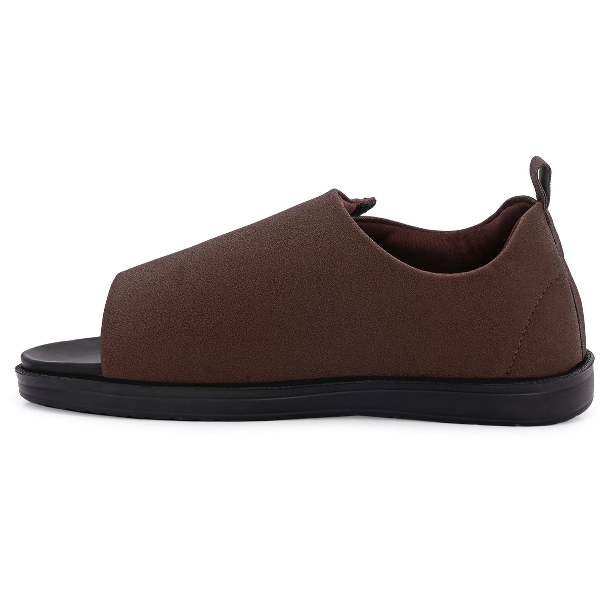 Diabetic Comfy-Pro Buddy Sandal for reduction of burning and loss of sensation. 1 Strap Brown