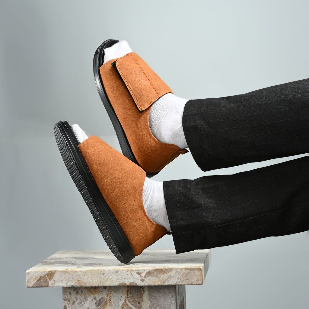 Diabetic Comfy-Pro Buddy Sandal for reduction of burning and loss of sensation. 1 Strap