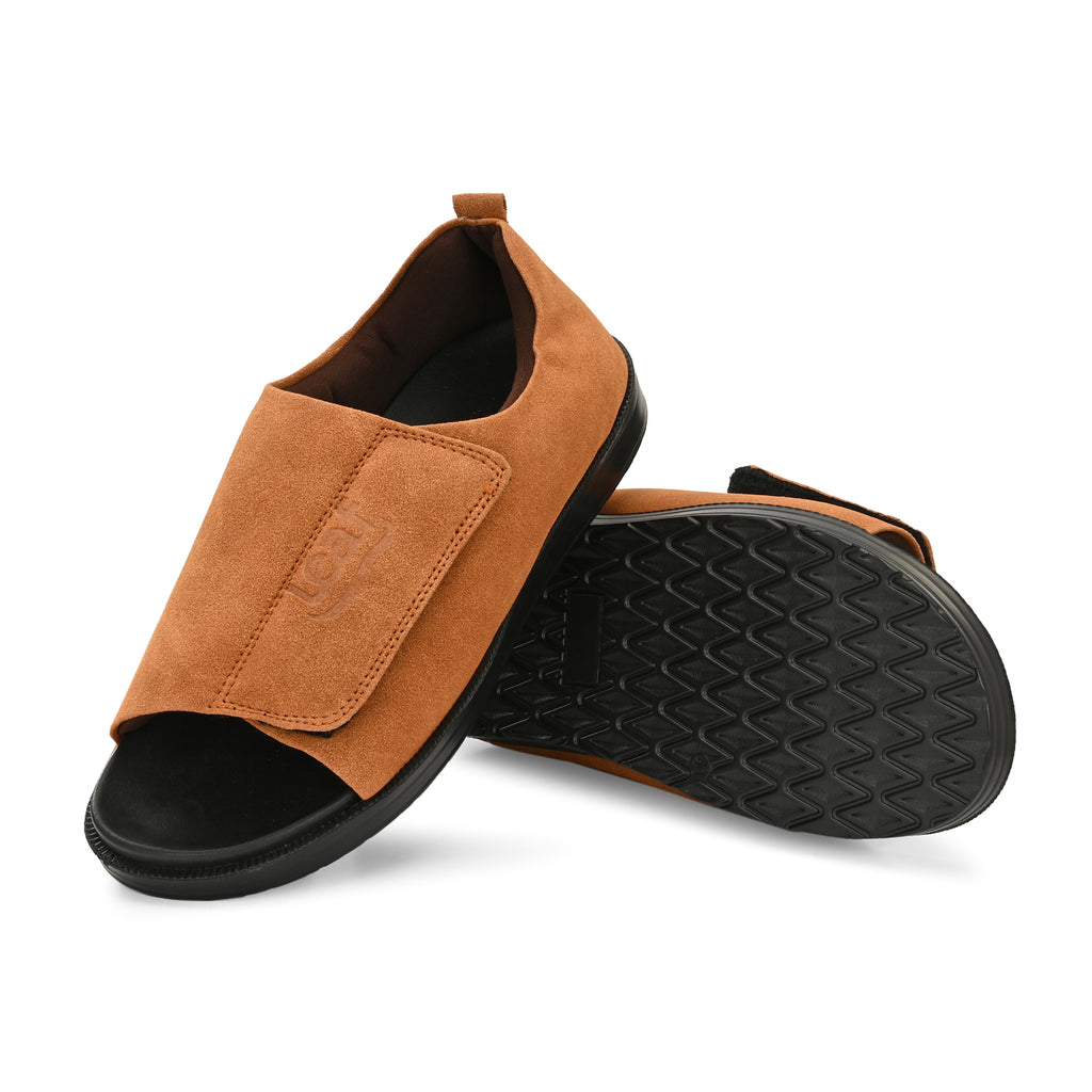 Diabetic Comfy-Pro Buddy Sandal for reduction of burning and loss of sensation. 1 Strap