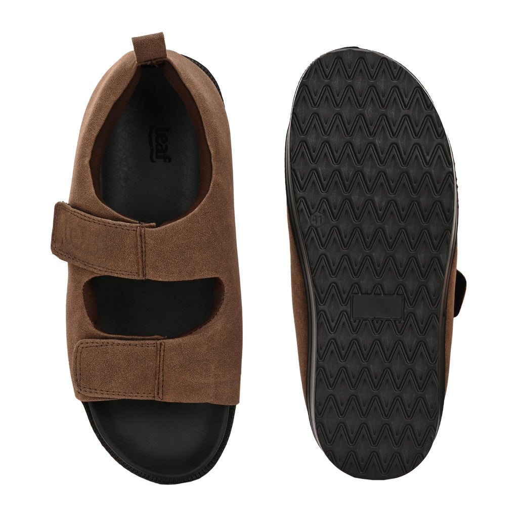 Diabetic Comfy-Pro Snow Sandal for reduction of burning and loss of sensation. 2 straps