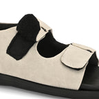 Diabetic Comfy-Pro Snow Sandal for reduction of burning and loss of sensation. 2 straps