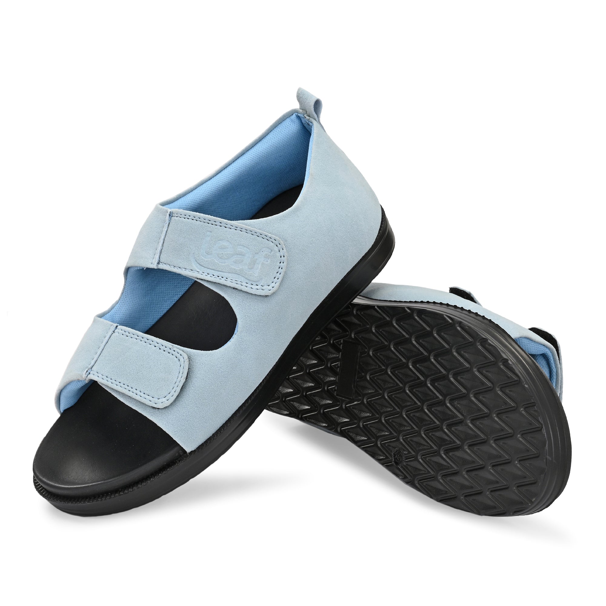 Diabetic Comfy-Pro Snow Sandal for reduction of burning and loss of sensation. 2 straps