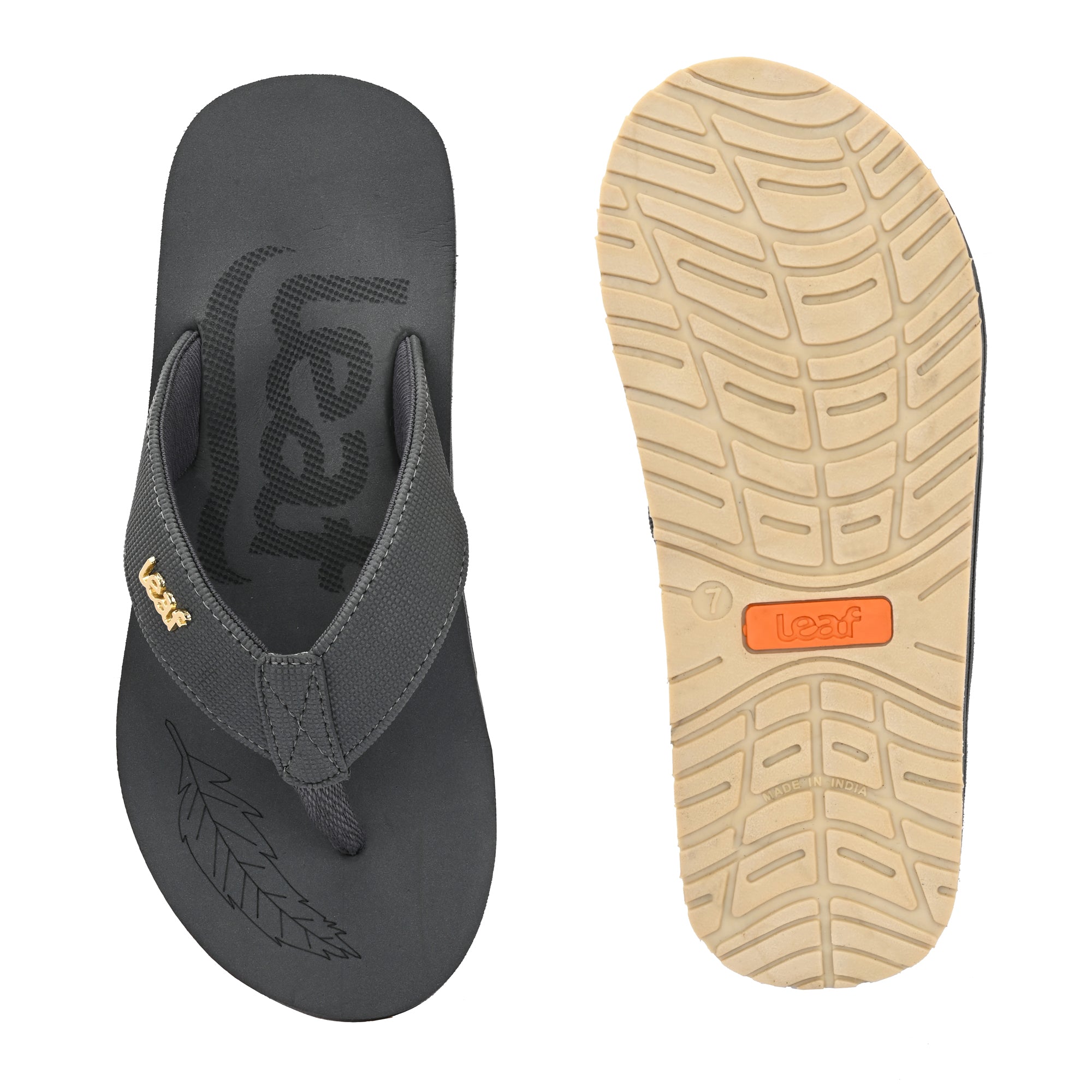 Flat Feet slippers from leaf ortho with 12mm arch support