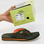 Flat Feet slippers from leaf ortho with 12mm arch support