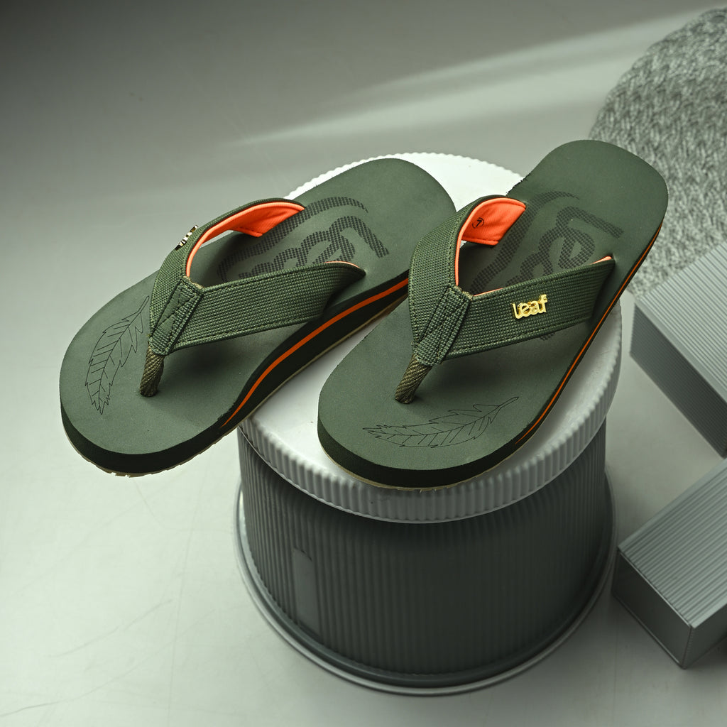 Flat Feet slippers from leaf ortho with 12mm arch support