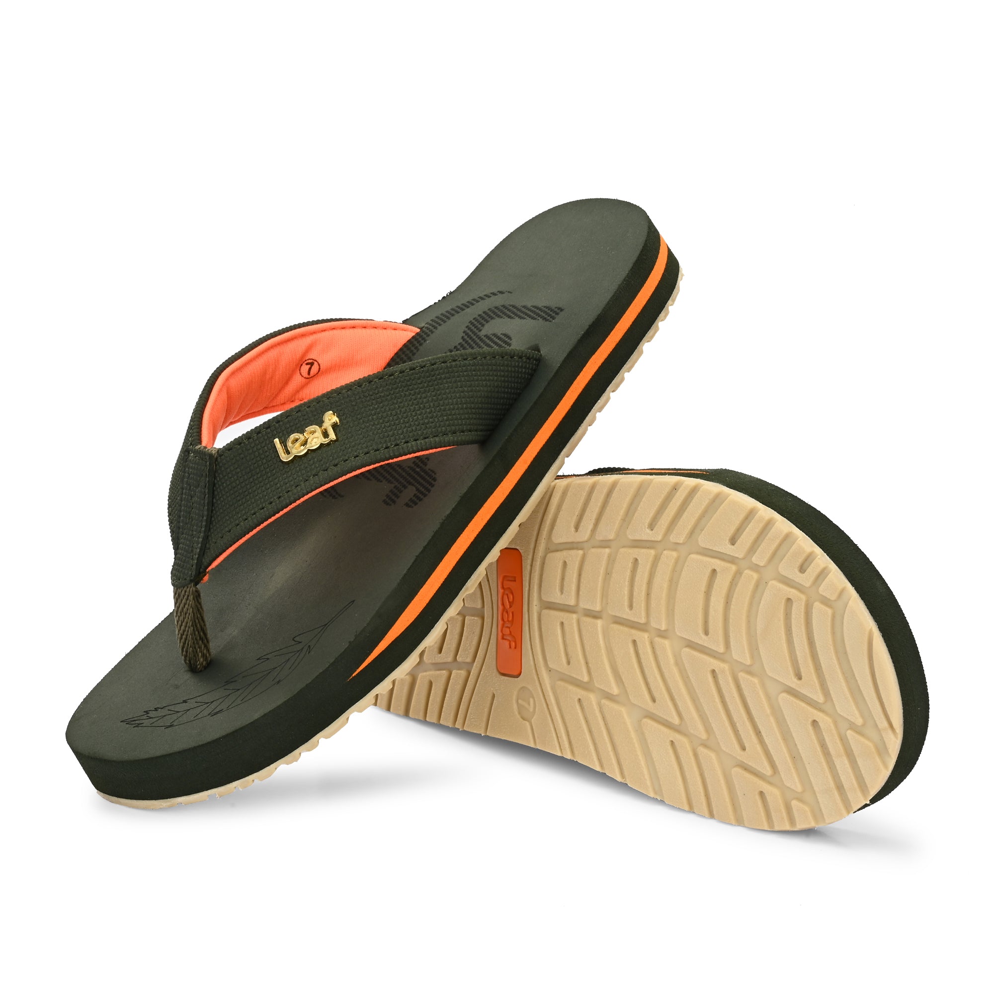 Flat Feet slippers from leaf ortho with 12mm arch support